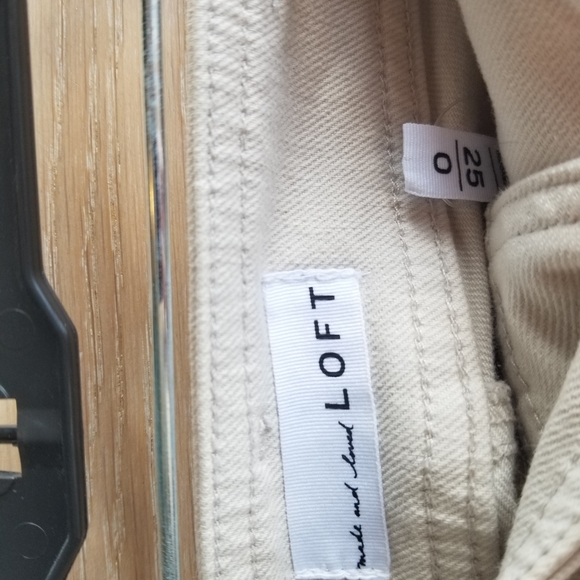 Loft high waist slim wide leg jeans - Picture 4 of 4